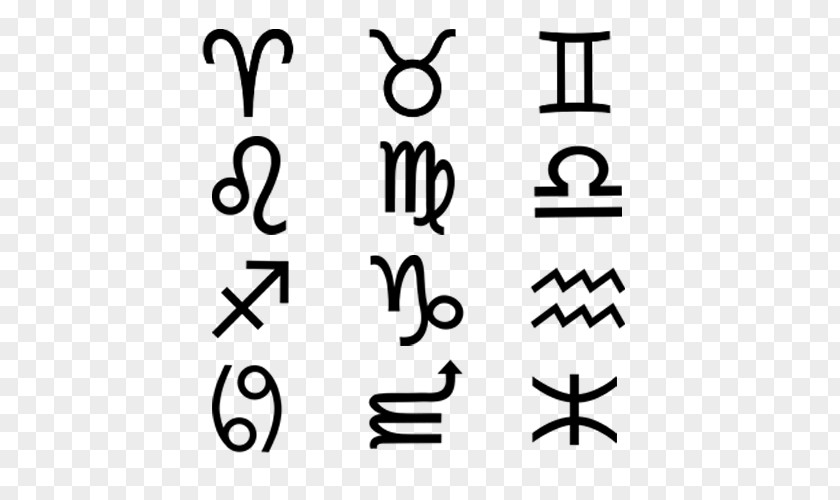 Symbol Zodiac Astrological Sign Symbols Clip Art PNG