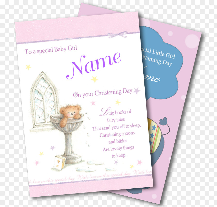 Baptism Card Greeting & Note Cards Font PNG