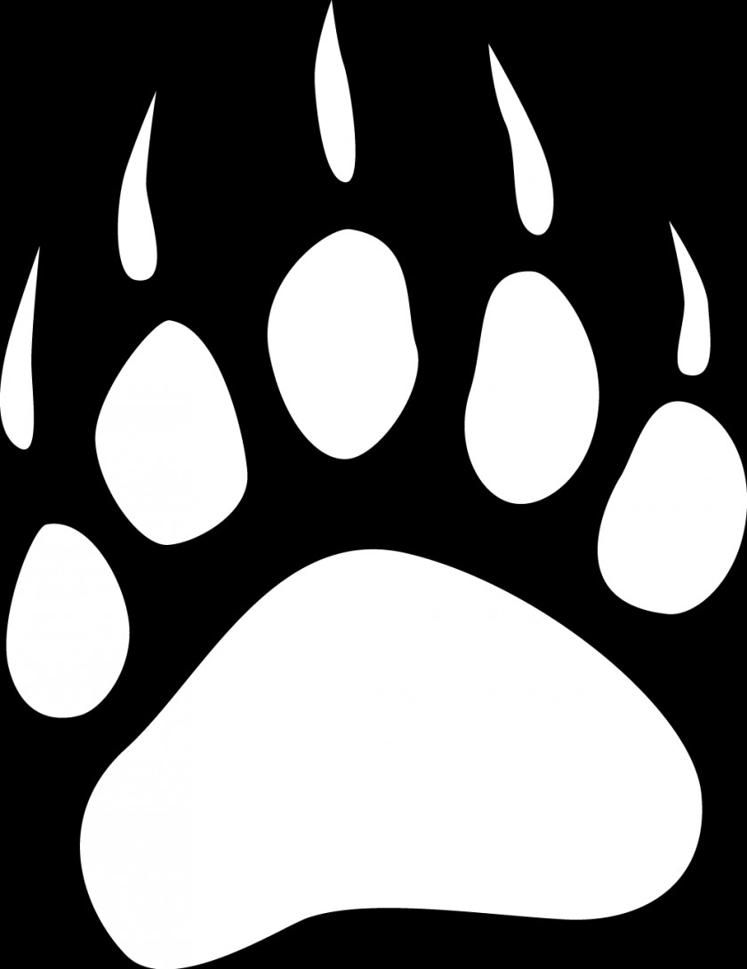 Bear Paw Cliparts White Lake Area High School District 35 Langley Student Wix-Brown Elementary PNG