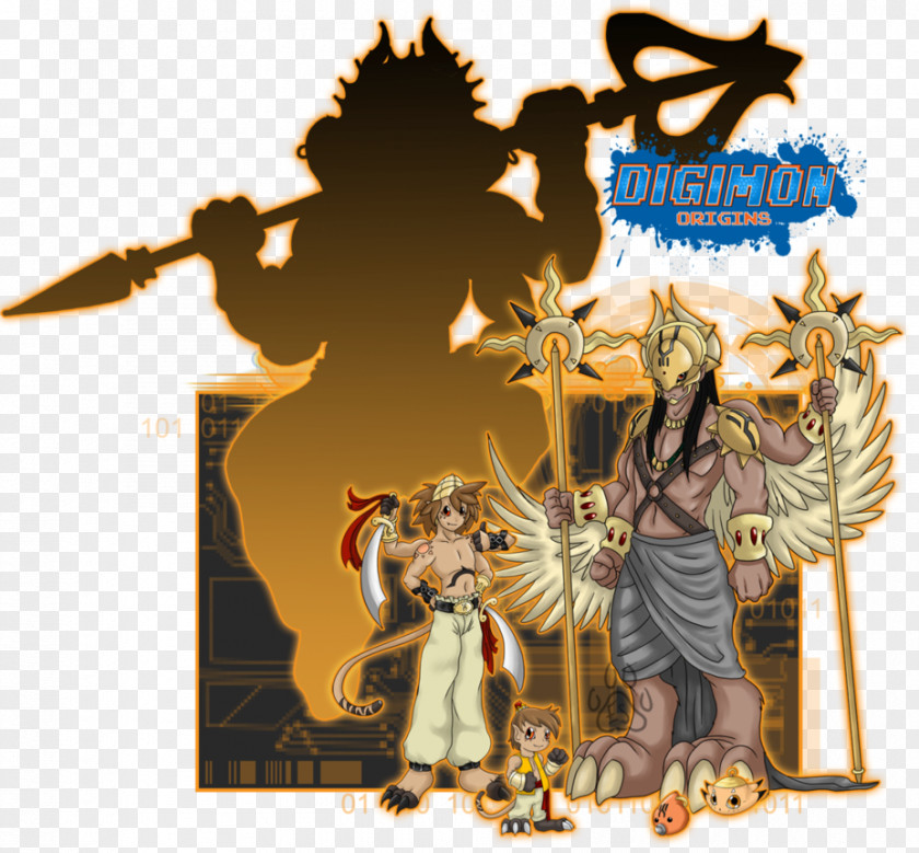 Digimon Vector Daisuke Motomiya Ganesha Character Art Illustration PNG
