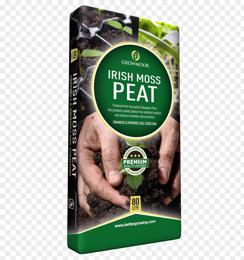 Irish Moss Peat Substrate Fertilisers Coir PNG