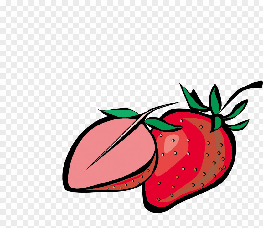 Strawberry Fruit Auglis Clip Art PNG