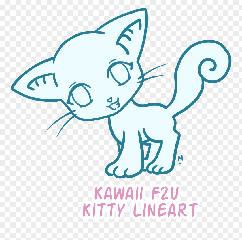 Cute Kitty Whiskers Kitten Cat Drawing Clip Art PNG