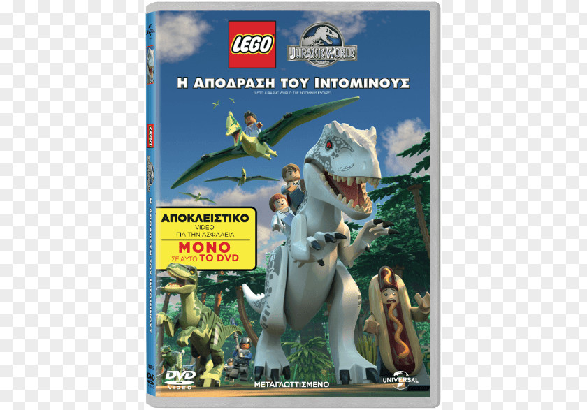 Dvd Lego Jurassic World Amazon.com Indominus Rex DVD PNG
