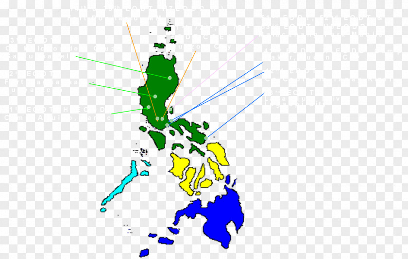 Map Visayas Mindanao Luzon Hinatuan Enchanted River PNG