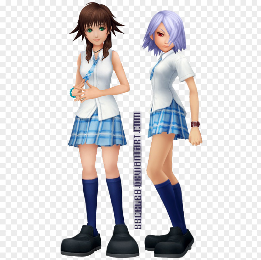School Time Kingdom Hearts II Kairi Riku Organization XIII PNG