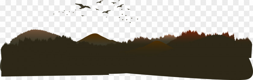 Vector Forest Landscape With Bird Group Furniture Brand Tree PNG