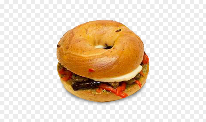 Bagel Ben And Bagel's Breakfast Sandwich Hot Dog PNG