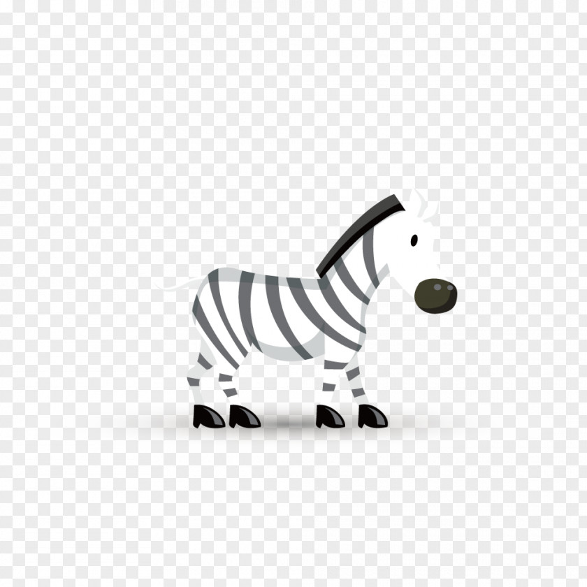 Cartoon Zebra Animal Clip Art PNG