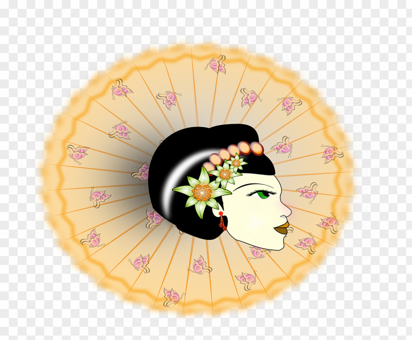 Chinese Traditional Culture Geisha Drawing Clip Art PNG