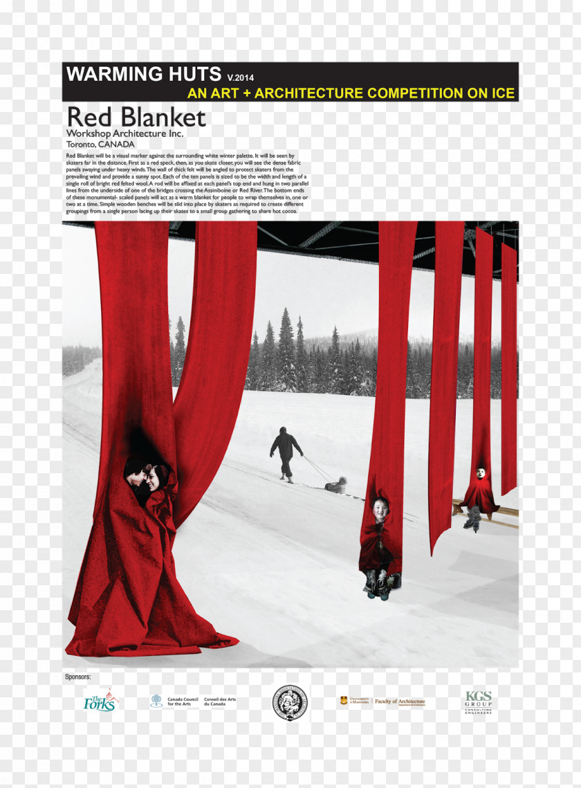 Design The Red Blanket Winnipeg Textile PNG