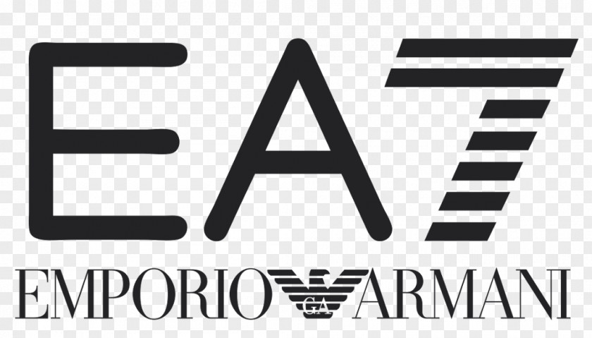 EA7 Emporio Armani Italian Fashion Designer Label PNG