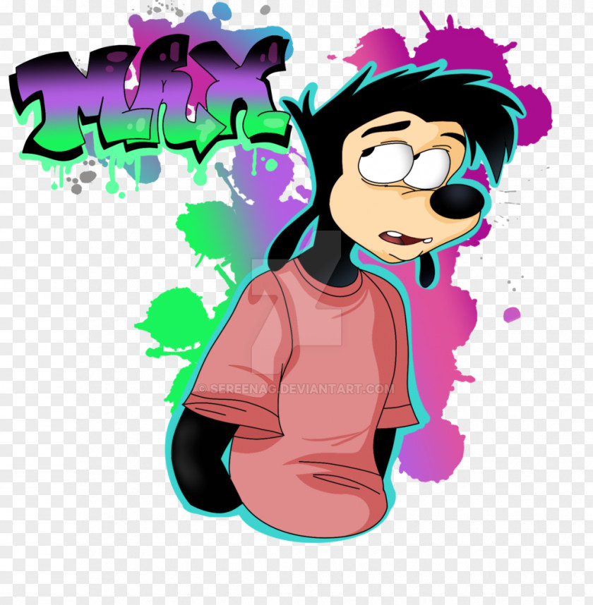 Graffiti Max Goof Goofy Drawing Art PNG