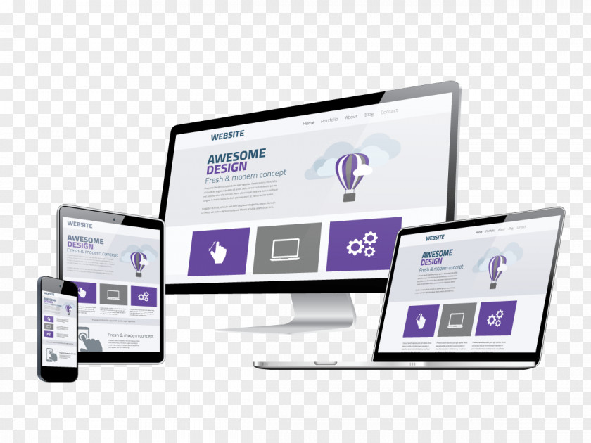 Web Design Website Development Digital Marketing Responsive World Wide PNG
