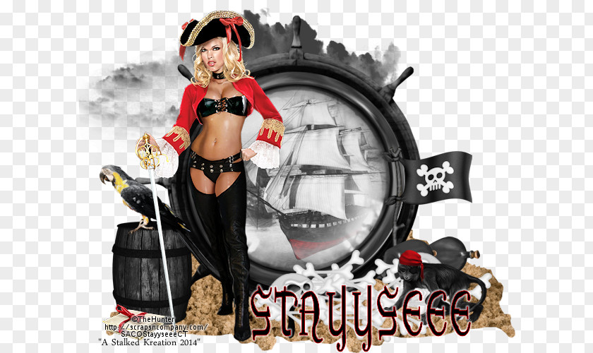 Work Of Art Piracy Scrap PNG