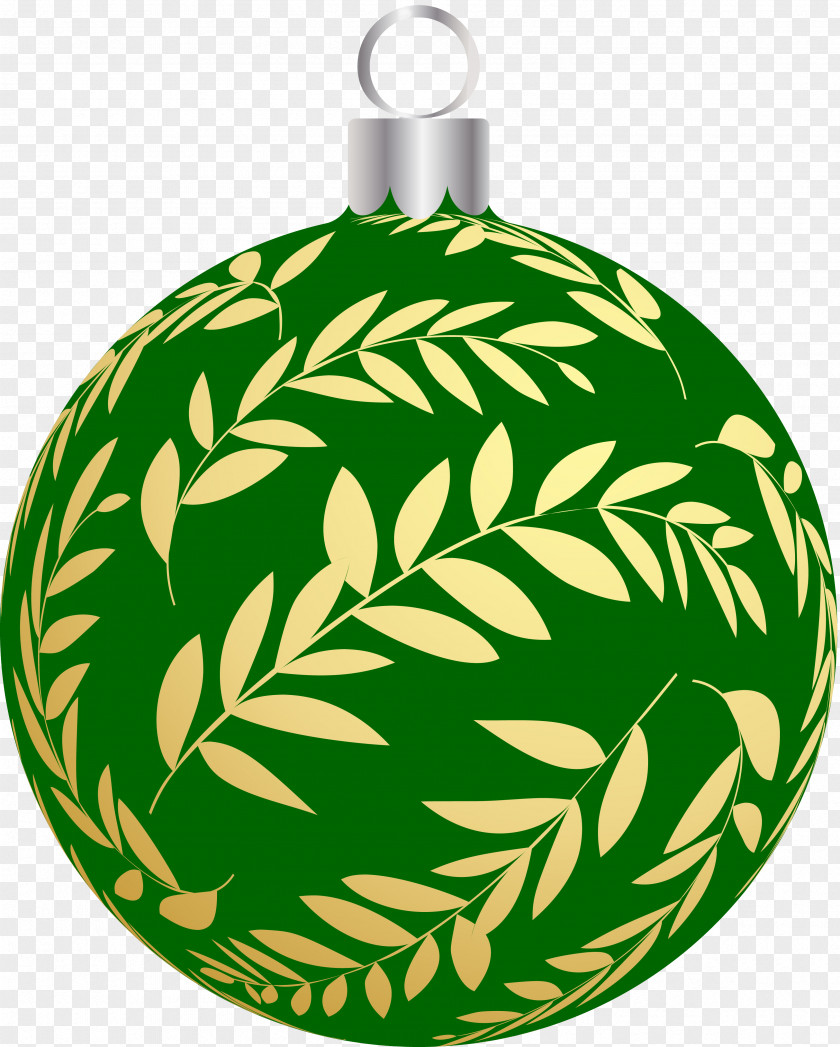 Christmas Ornament Circle Clip Art PNG