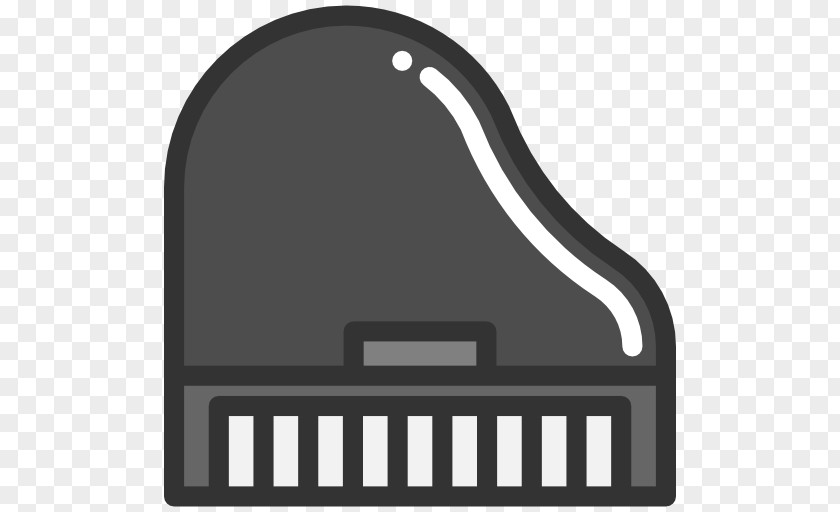 Piano Musical Keyboard Icon PNG