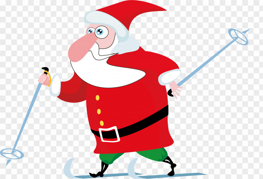 Santa Claus Christmas Clip Art PNG