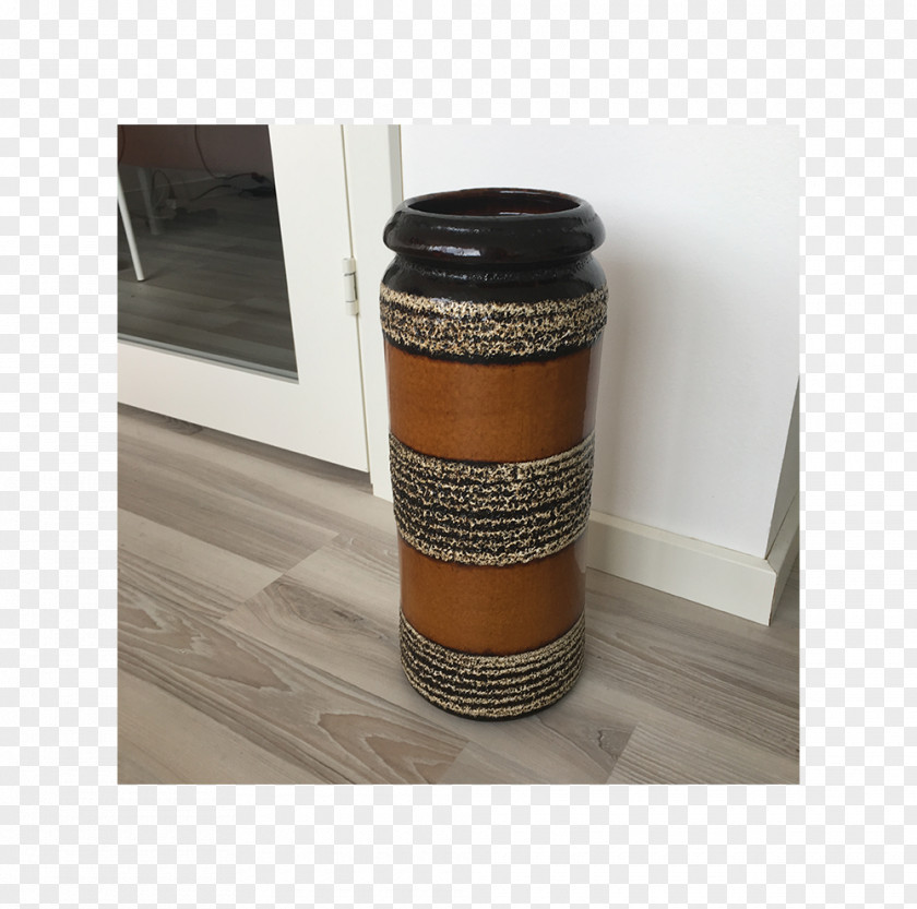 Vase Ceramic Scheurich Stoneware Brown PNG