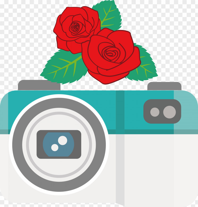 Camera Flower PNG