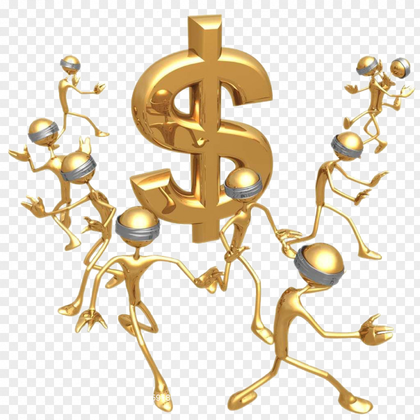 Dollar Gold Villain Chinese Zodiac Wealth Finance PNG