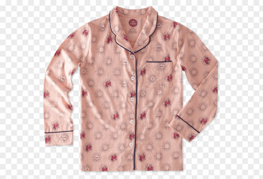 Jacket Sleeve Pink M Outerwear Button PNG