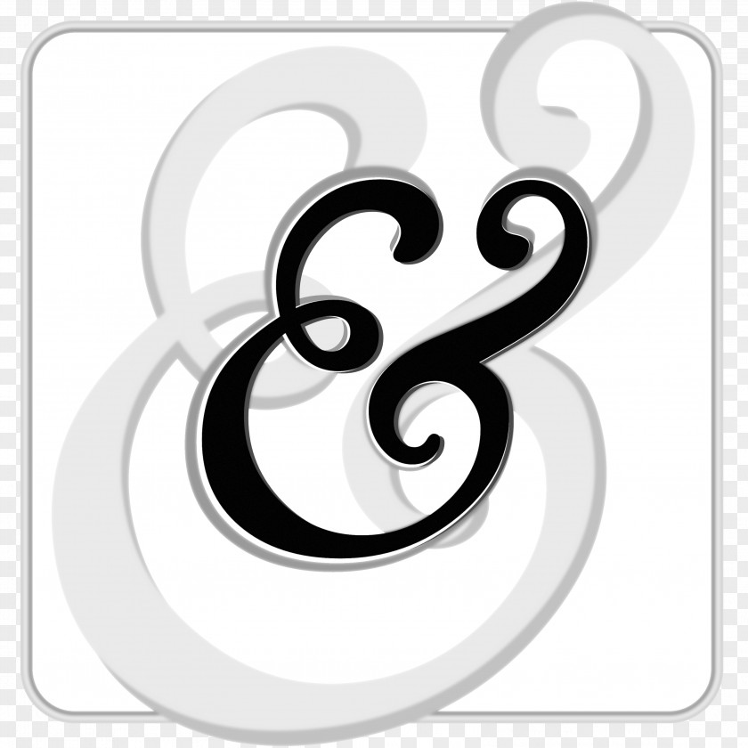 Letterpress Ampersand Zazzle Printing Poster PNG
