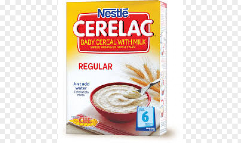 Milk Baby Food Rice Cereal Breakfast Cerelac Nestlé PNG