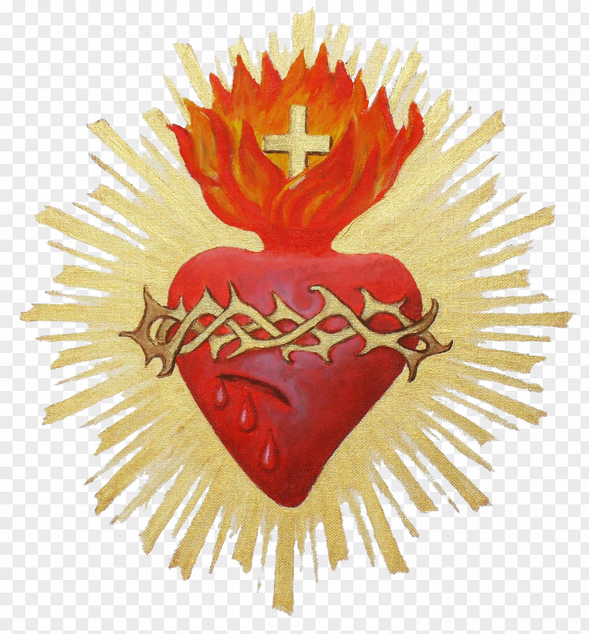 Sacred Heart Symbol Immaculate Of Mary Mysticism PNG