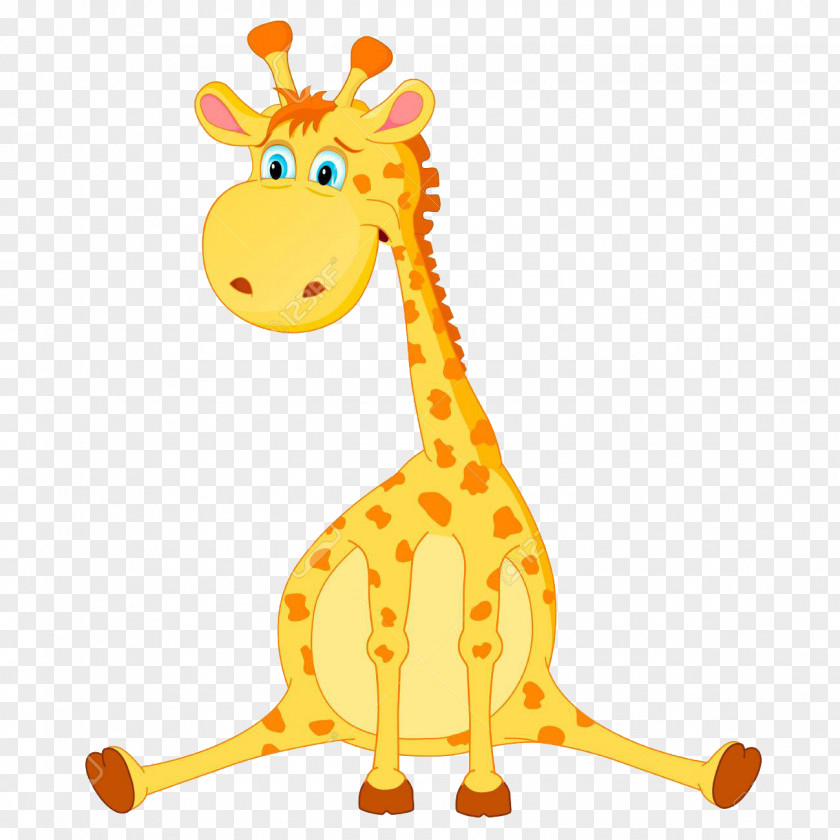 Giraffe Vector Graphics Clip Art Illustration PNG