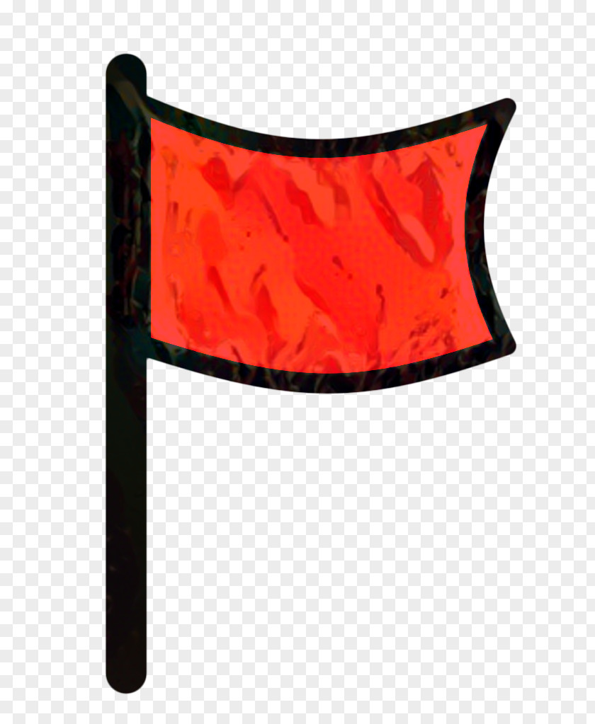 Leaf Red Flag Background PNG