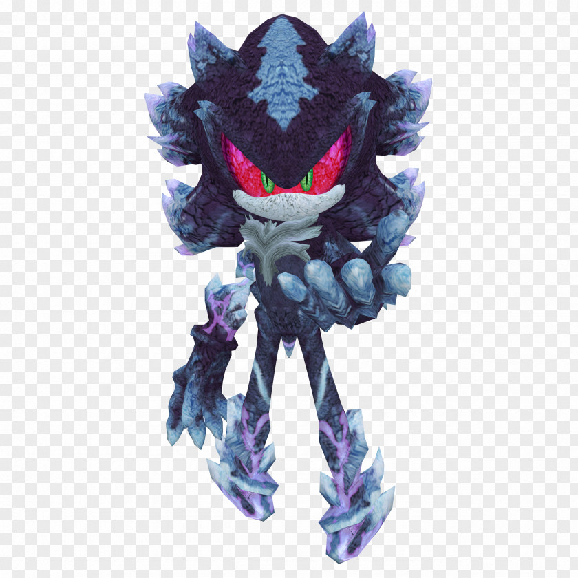 Mephiles The Dark Shadow Hedgehog Sonic 3D Rendering PNG