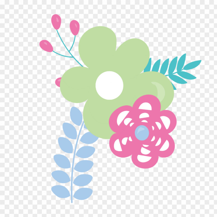 Mother Frame Pastel Flower Clip Art Euclidean Vector Image PNG