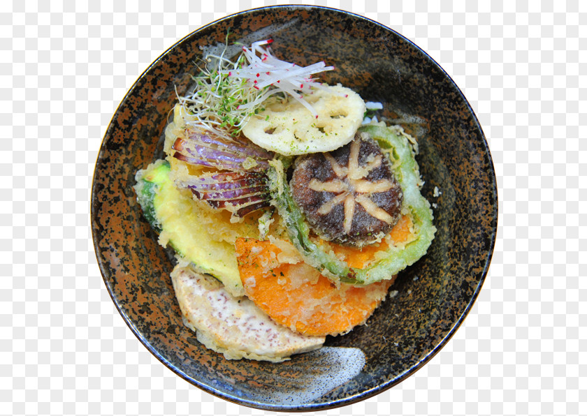 Fried Chicken Jeon Tempura Donburi Udon PNG