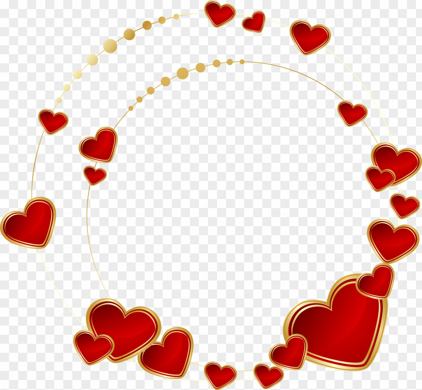 Romantic Picture Frames Heart Valentine's Day Clip Art PNG