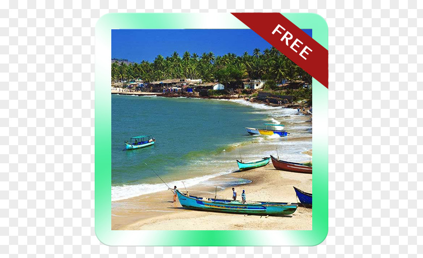 Beach Anjuna Candolim South Goa Package Tour PNG