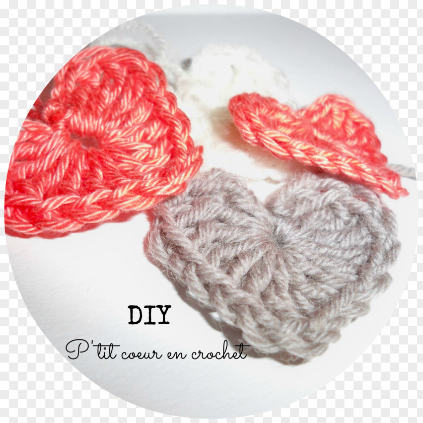 Crocheting Heart Valentine's Day Crochet Do It Yourself Love PNG