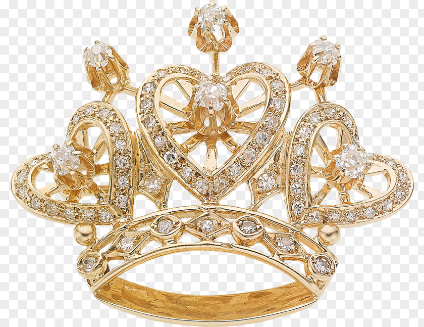 Crystal Crown Diadem Tiara Clip Art PNG