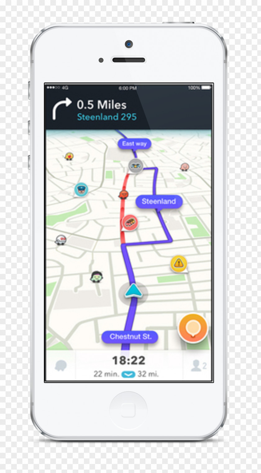 Driving Waze GPS Navigation Software Systems Traffic PNG