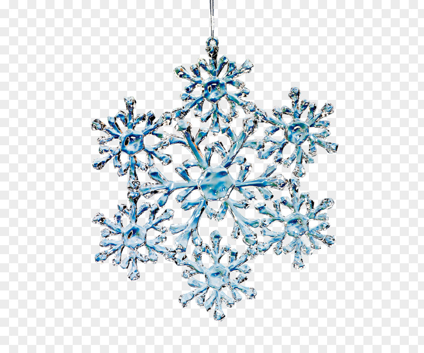 Snowflake Ice Crystals Clip Art PNG