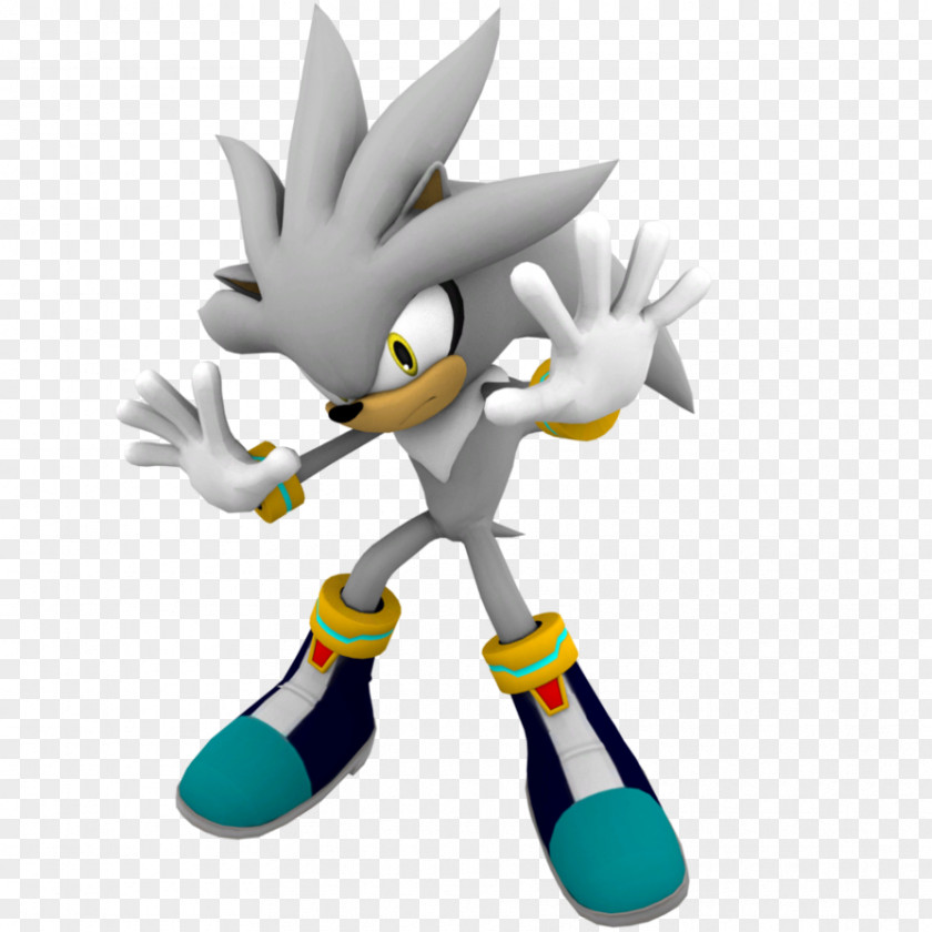 Sonic Generations Shadow The Hedgehog Silver Metal PNG