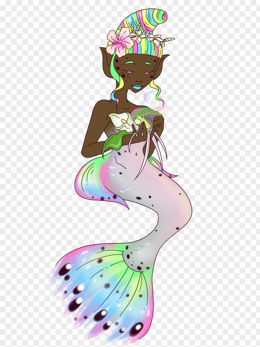 Mermaid Clip Art Illustration PNG