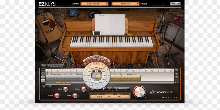 Piano Software Synthesizer EZdrummer Musical Instruments Superior Drummer PNG