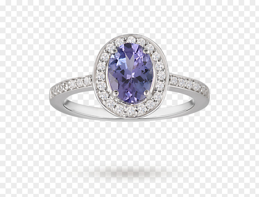 Ring Engagement Tanzanite Jewellery Diamond PNG