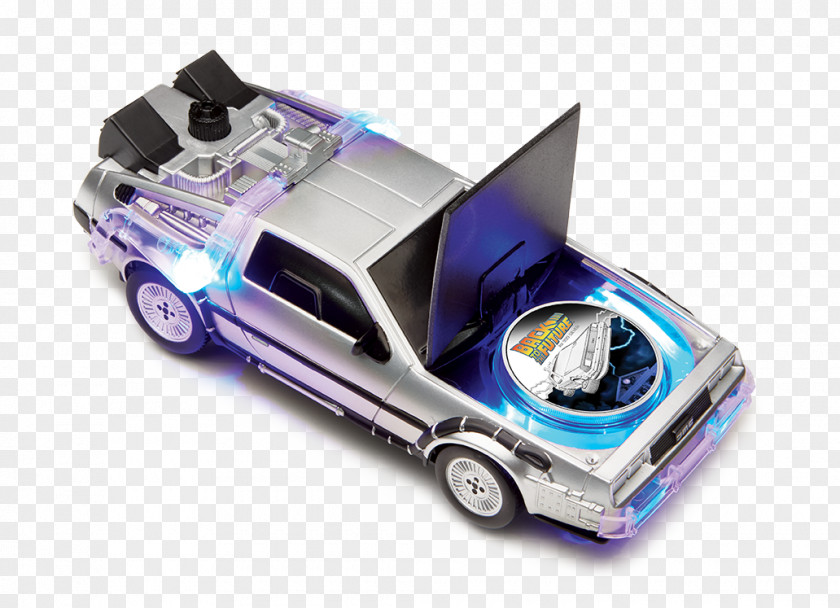 Delorean Time Machine Perth Mint Marty McFly Back To The Future Coin DeLorean PNG