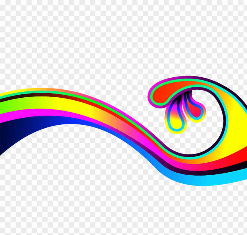 Colorful Spray Color Clip Art PNG