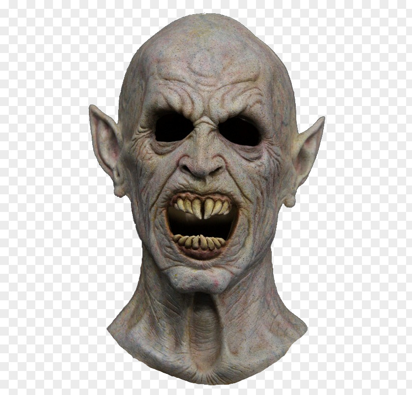 Creatures Latex Mask Halloween Costume Vampire Ghoul PNG