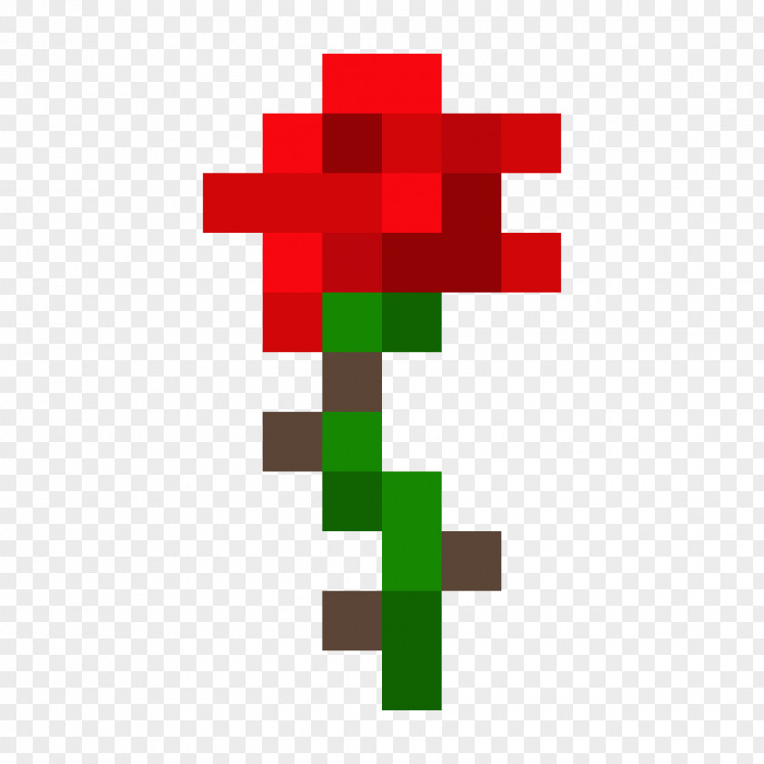 Minecraft Minecraft: Pocket Edition Rose Flower PNG