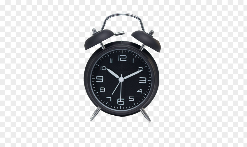 Black Alarm Nightstand Clock Table Digital PNG