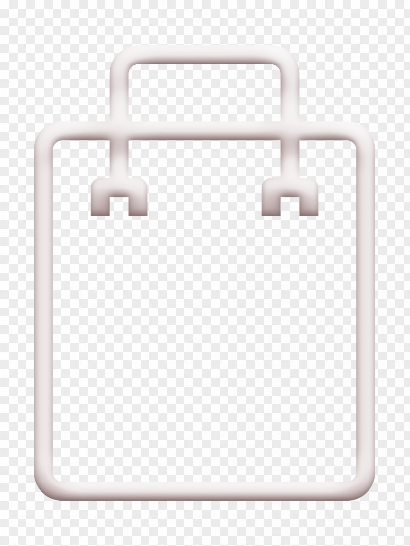 Rectangle Material Property Bag Icon Essential Object PNG